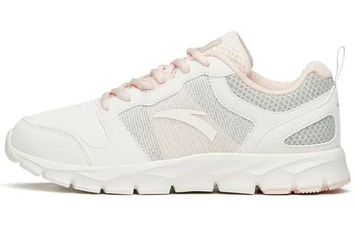 ANTA Running Collection Running Shoes Women's Low Top Ivory White/White Gray Green/Fair Pink