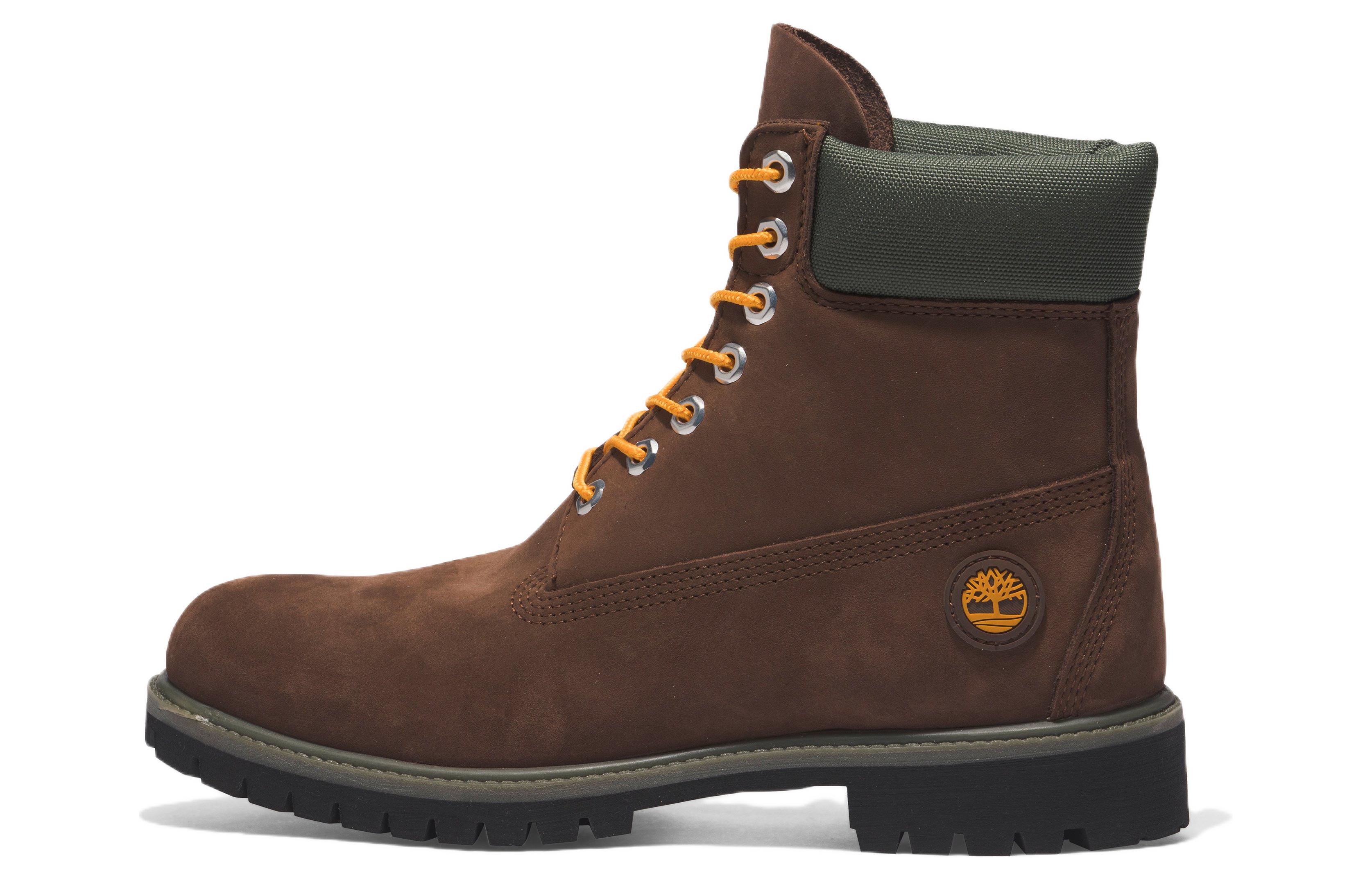 Timberland Timberland PREMIUM Series 6 Leather Waterproof and Wear-Resistant Short-Leg Outdoor Boots Brown