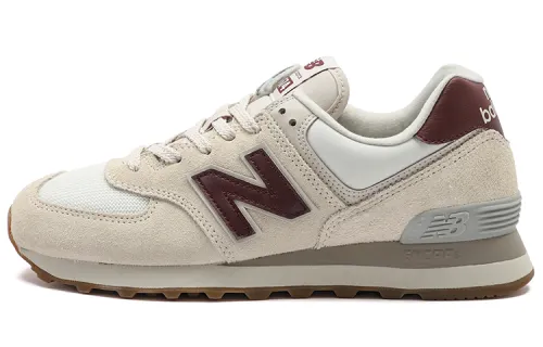 New Balance 574 Moonbeam Burgundy Women's