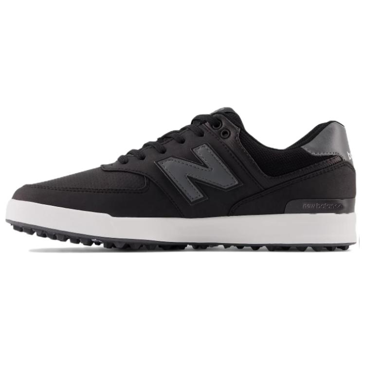New Balance NB 574 Comfortable Low top Golf Shoes Men's Black