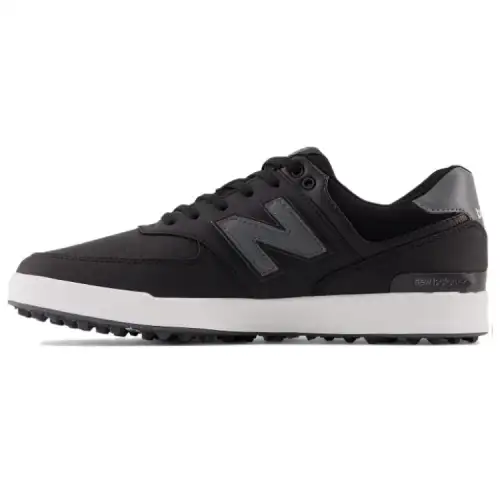 New Balance NB 574 Comfortable Low top Golf Shoes Men's Black