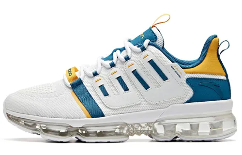 ANTA Running Shoes Men's Low Top Anta White/Industrial Blue