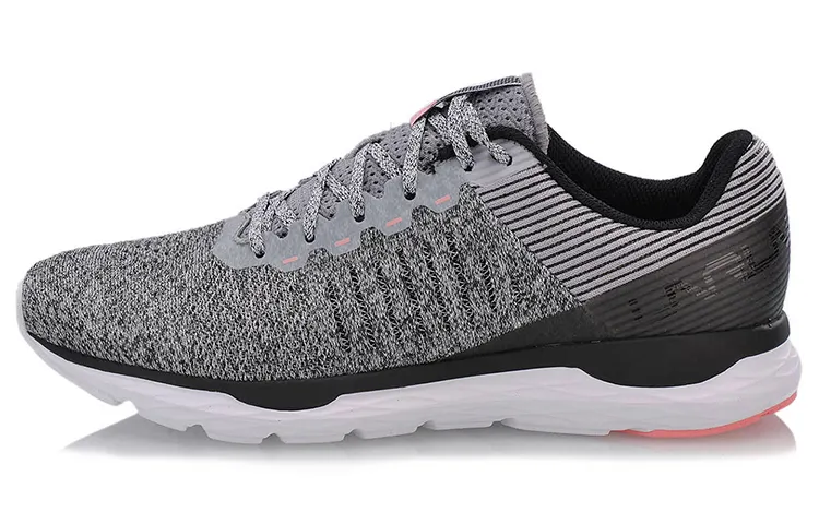 Li Ning Light Shadow Running Shoes Women's Low Top Gray/Black