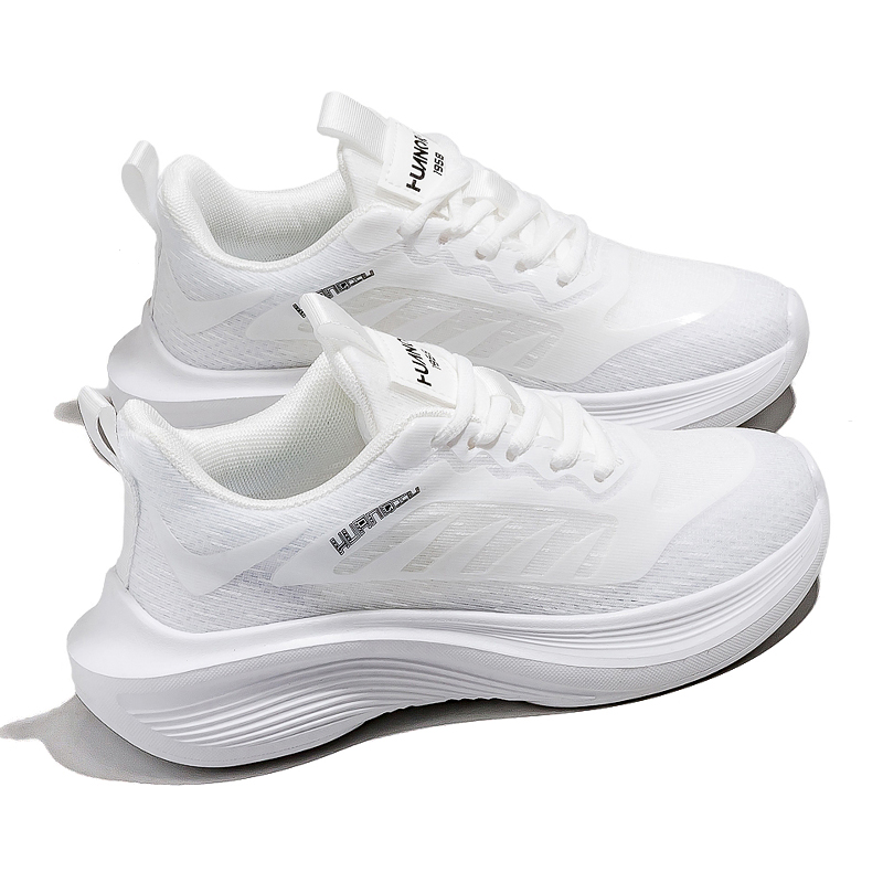 HUANQIU Running Shoes Women’s Low Top White