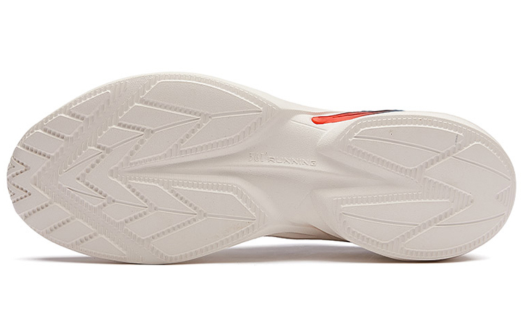 361° Cushioning Slip Resistant Breathable Lightweight Low top Running Shoes Men’s White Blue