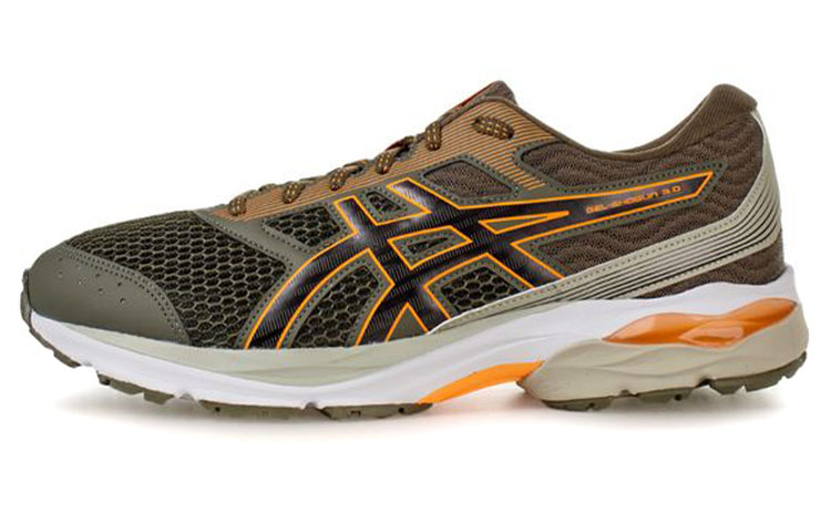 Asics Gel Shogun 3 Low top Running Shoes Men's Green Brown