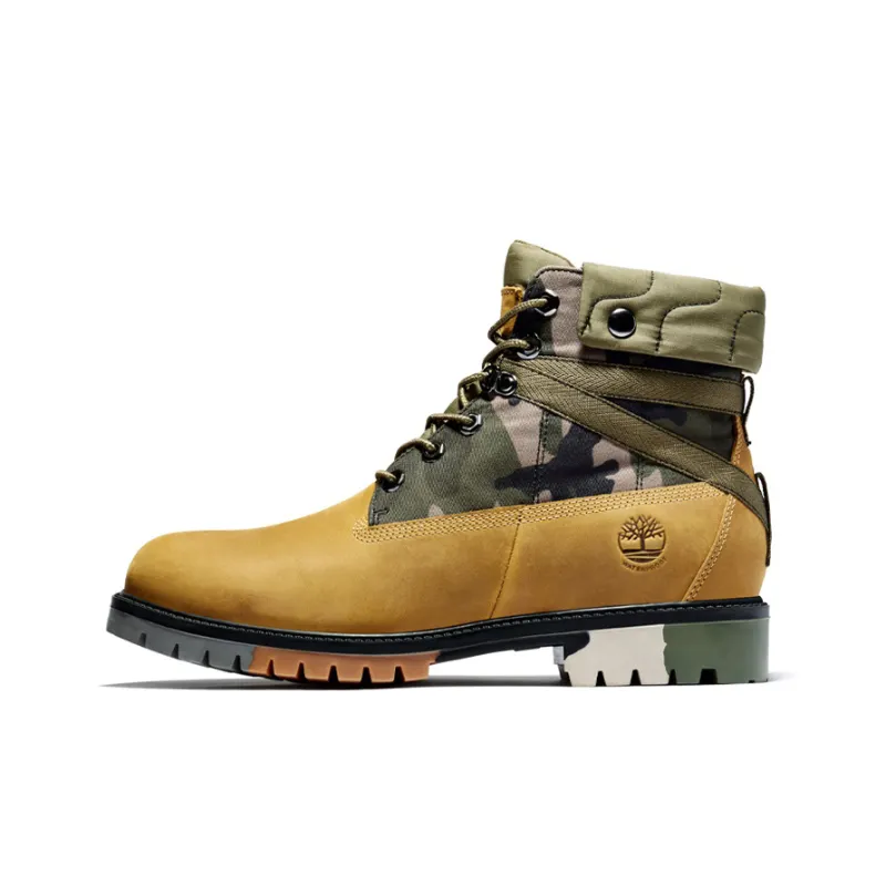 Timberland Heritage EK+ 6 Inch Waterproof Boot 'Wheat Green Camouflage'