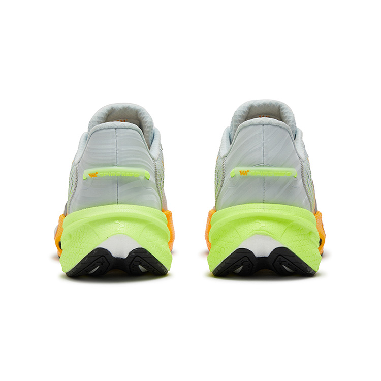 361° Abrasion Resistant Rebound Cushioning Low top Casual Sprint Running Shoes Men’s Orange Yellow