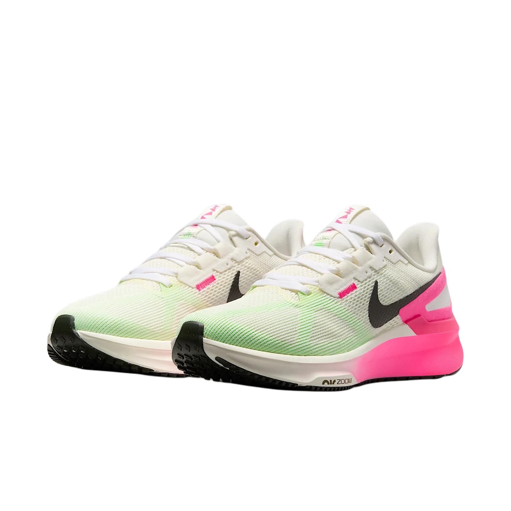 Nike Structure 25 Sail Hyper Pink Bright Crimson Sequoia Women’s