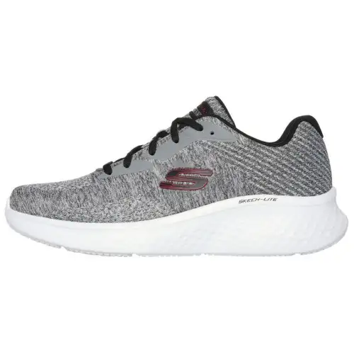 Skechers Skech Lite Pro Abrasion Resistant Abrasion Resistant Low top Running Shoes Men's Gray Red