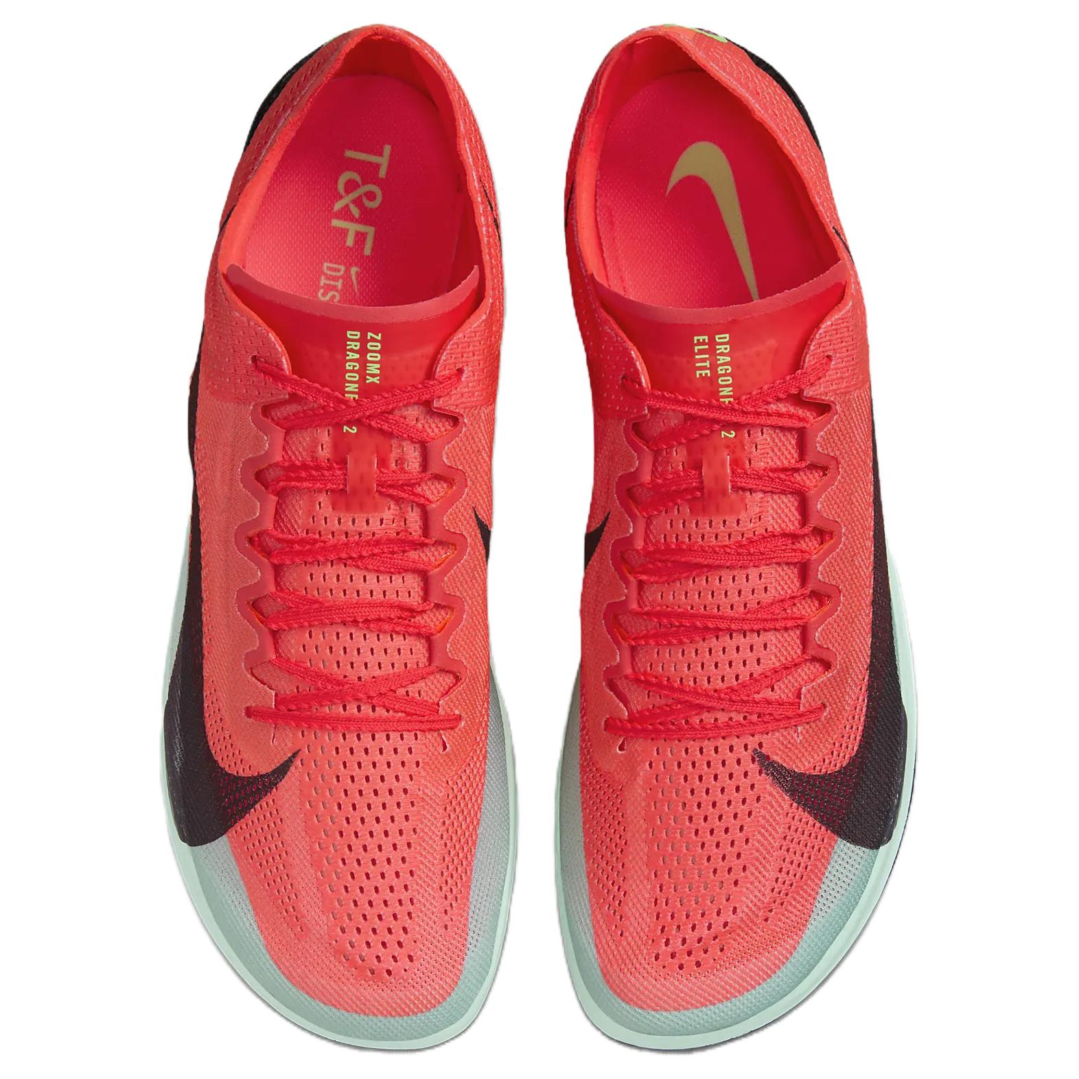 Nike Dragonfly 2 Elite Bright Crimson Lime Blast Mint Foam Cave Purple