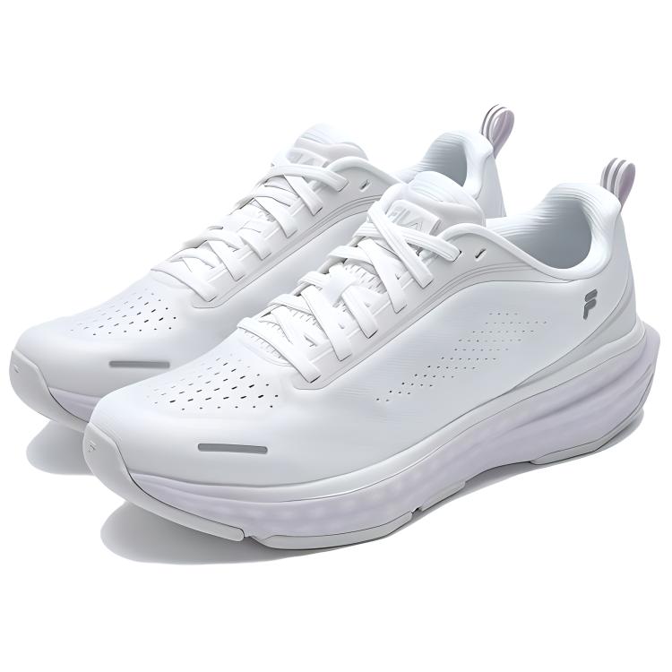 FILA ENERGY 2 Cushioning Breathable Cushioning Breathable Low top Casual Running Shoes Women’s White