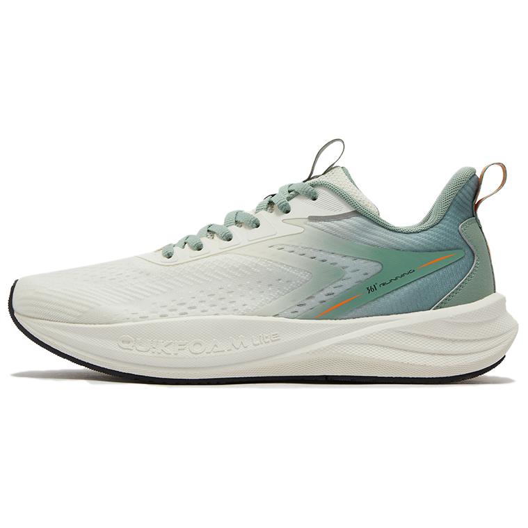 361° Slip Resistant And Breathable Slip Resistant And Breathable Low top Casual Running Shoes Men’s White Green