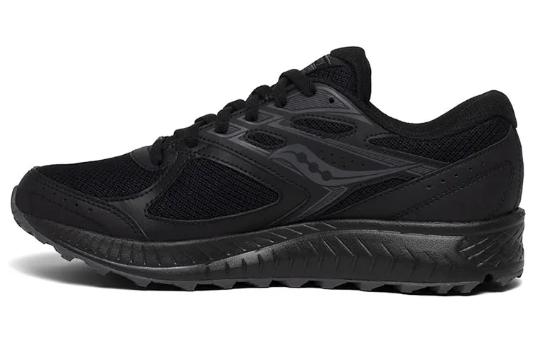 Saucony Cohesion 13 Running Shoes Men's Low Top Black