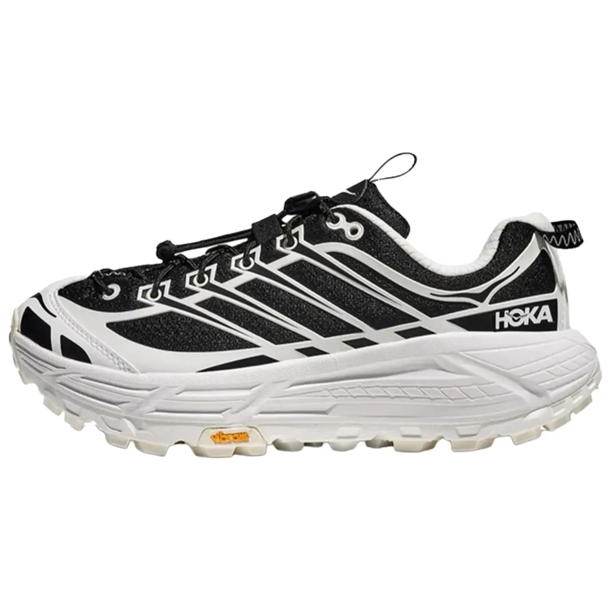 HOKA ONE ONE Mafate Three 2 Textile, Synthetic Leather Breathable Low top Casual City Commuting Running Shoes Unisex