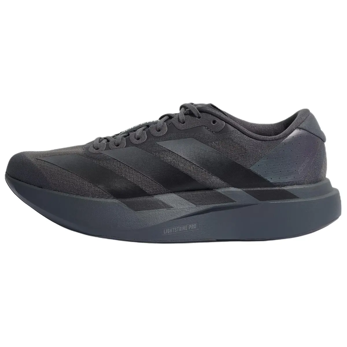 Adidas Adizero Evo SL Fabric Height-Increasing Low-top Marathon Long Distance Running Sprint Running Shoes Men's Black
