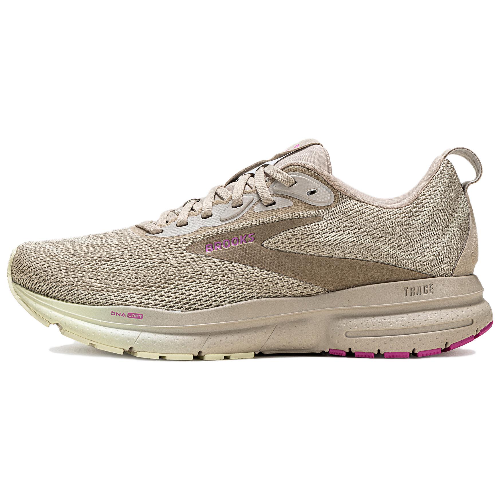 Brooks Trace 4 Low top Running Shoes Women’s Khaki Gray Green Pink