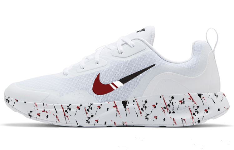 Nike Wearallday Fabric Cushioning Slip Resistant Breathable Cushioning Slip Resistant Breathable Low top Running Shoes