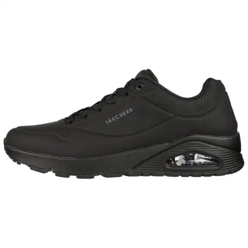 Skechers Uno Stand Low top Casual Running Shoes Men's Black