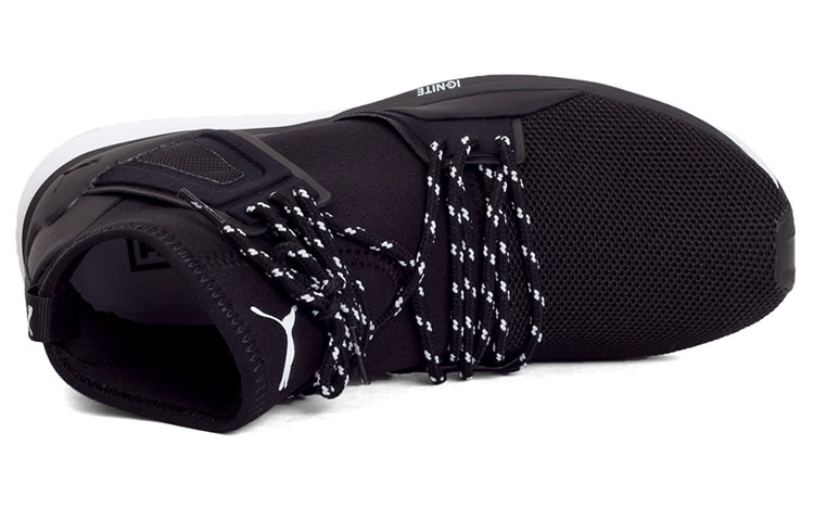 Мужские кроссовки PUMA B.O.G Limitless Hi (черно-белые) — фото 3