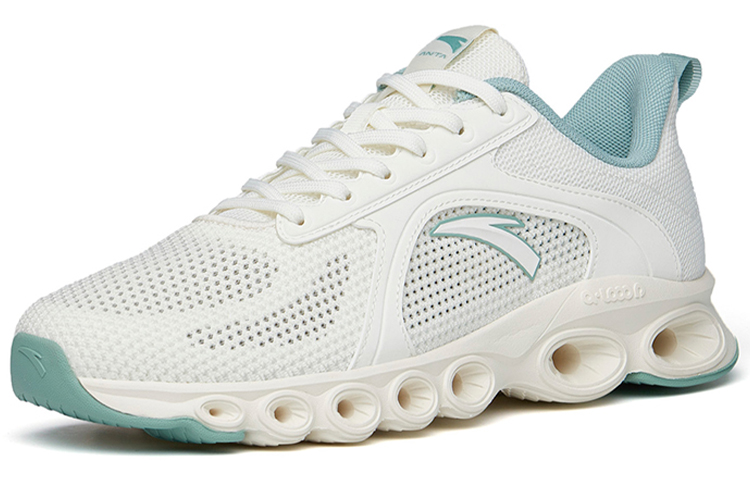 Anta Cushioning Slip Resistant Abrasion Resistant Breathable Low top Running Shoes Men’s White