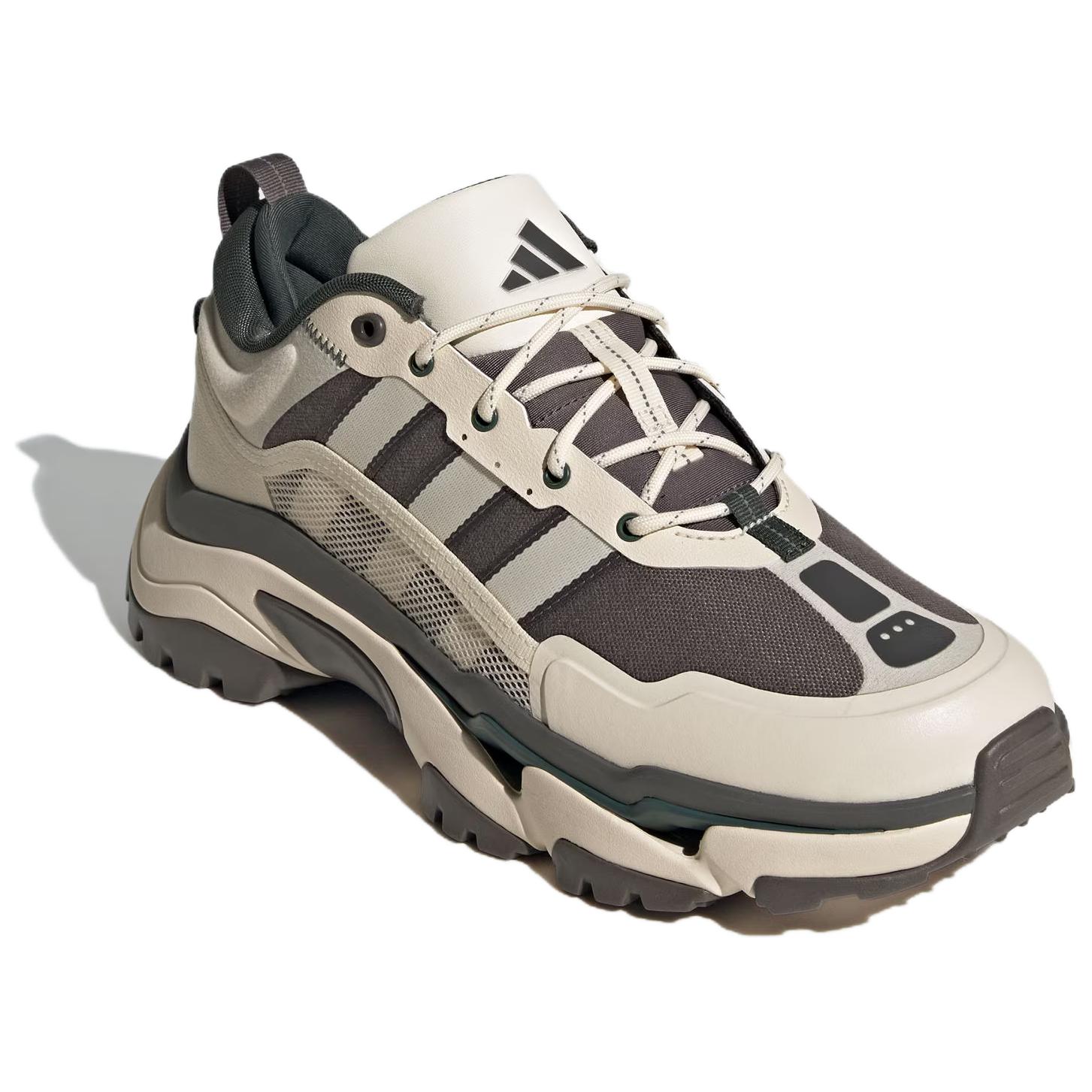 Adidas Slip Resistant Abrasion Resistant Low top Running Shoes Unisex Beige