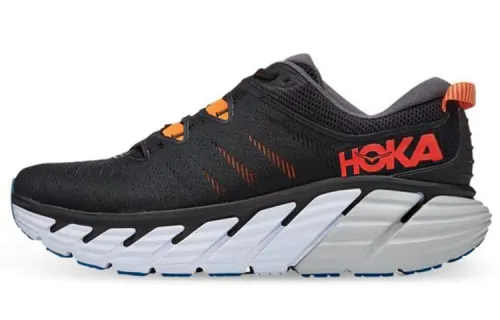 HOKA ONE ONE Gaviota 3 Comfortable Fabric Cushioning Slip Resistant Abrasion Resistant Low top Running Shoes Men's