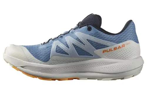 SALOMON XA Pro 3D V9 Comfortable Round Toe Abrasion Resistant Low top Running Shoes Women's Blue