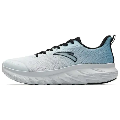 Anta Cushioning Breathable Low top Casual Running Shoes Men's White Blue