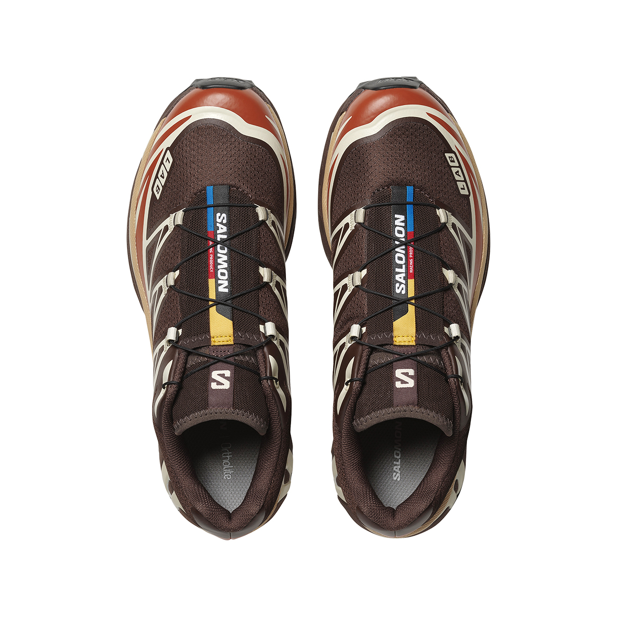 SALOMON XT 6 Fabric Cushioning Slip Resistant Low top Casual Trail Running Training City Commuting Running Shoes Unisex