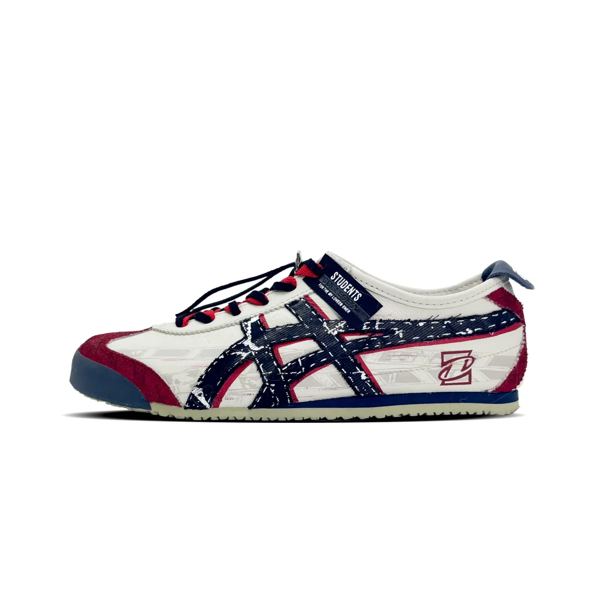 Onitsuka Tiger MEXICO 66 Low top Casual Shoes Unisex Black Pink