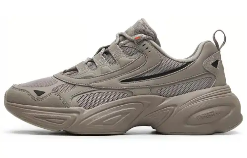 FILA Cube Textile, Synthetic Leather Low top Casual Shoes Women's Decline Dove Gray