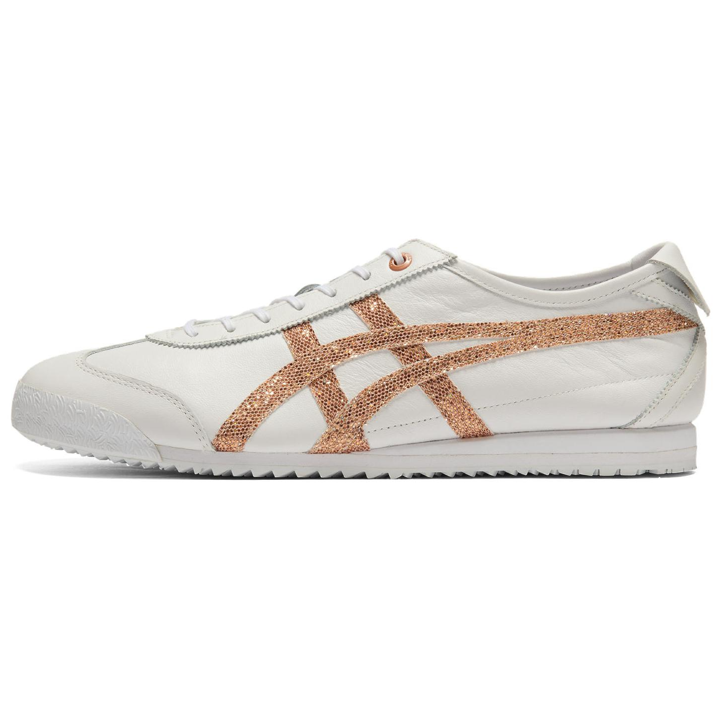 Asics Onitsuka Tiger Mexico 66 Sd White Rose Gold Glitter