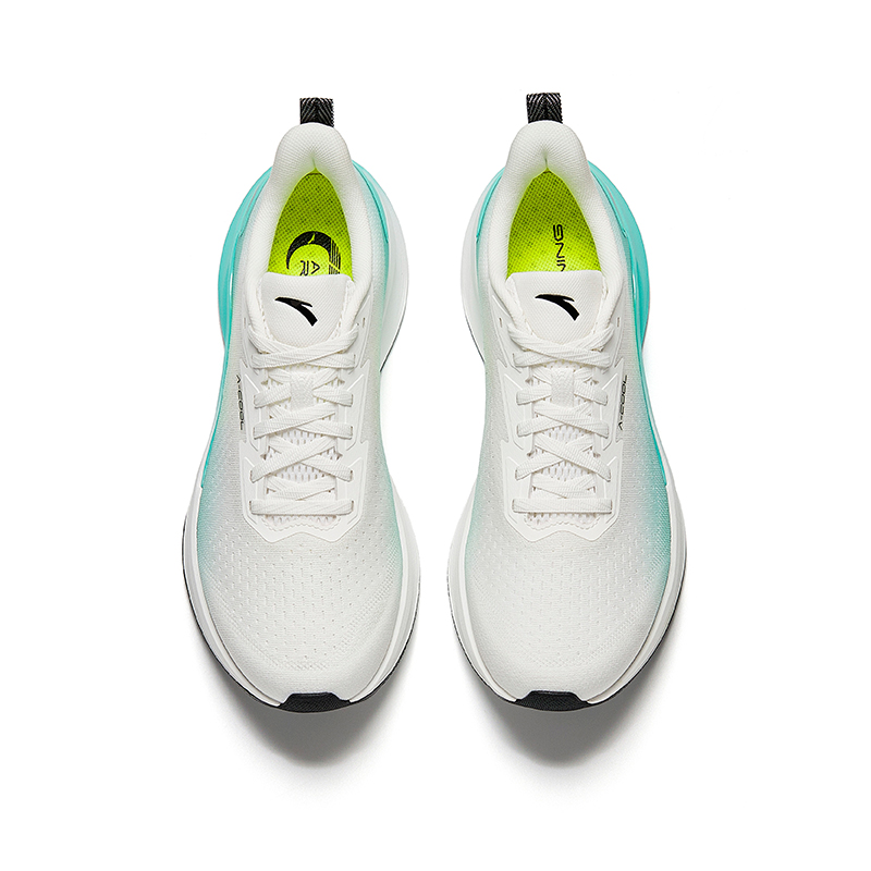 Anta Hydrogen Run Cool Retro Sports Low top Casual City Commuting Running Shoes Men’s White Green