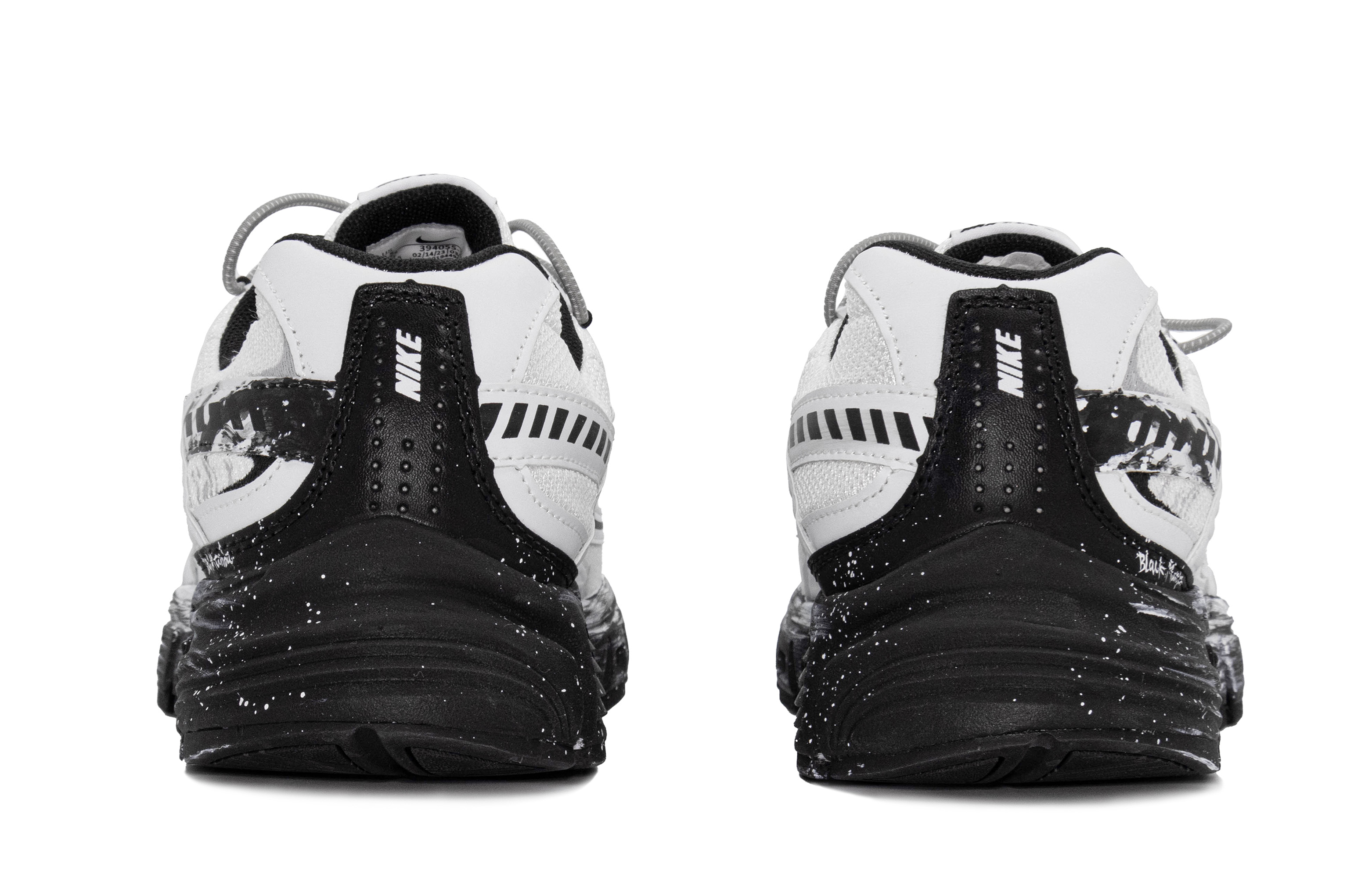 Nike Initiator Breathable Lightweight Breathable And Lightweight Low top Running Shoes Unisex Black White