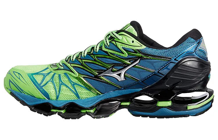 Mizuno Prophecy 7 Comfortable Low top Running Shoes Men's Blue Green