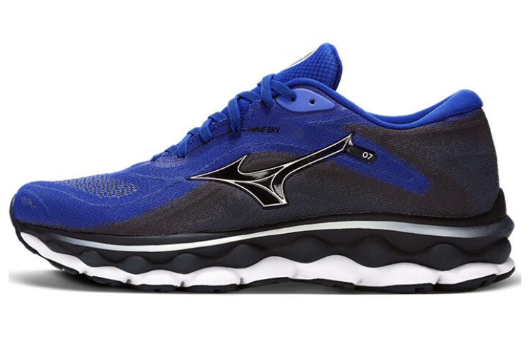 Кроссовки Mizuno Mizuno Wave Sky 7 (сине-черные)