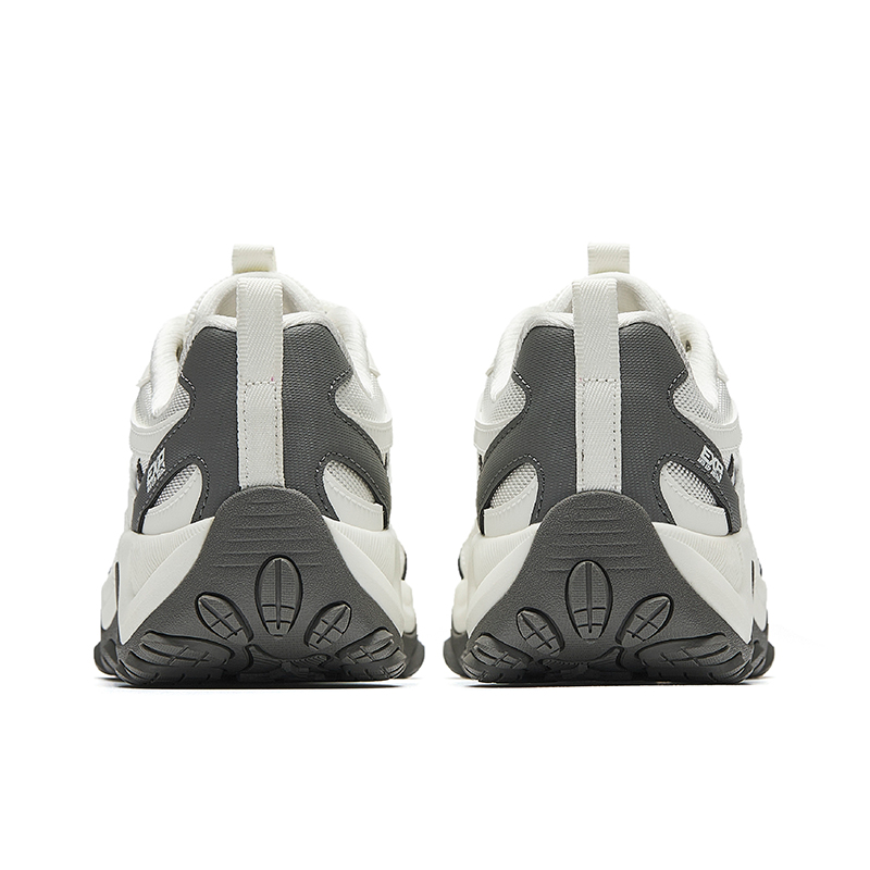 Anta Cushioning Breathable Low top Casual Running Shoes Women’s Ivory White Volcanic Ash