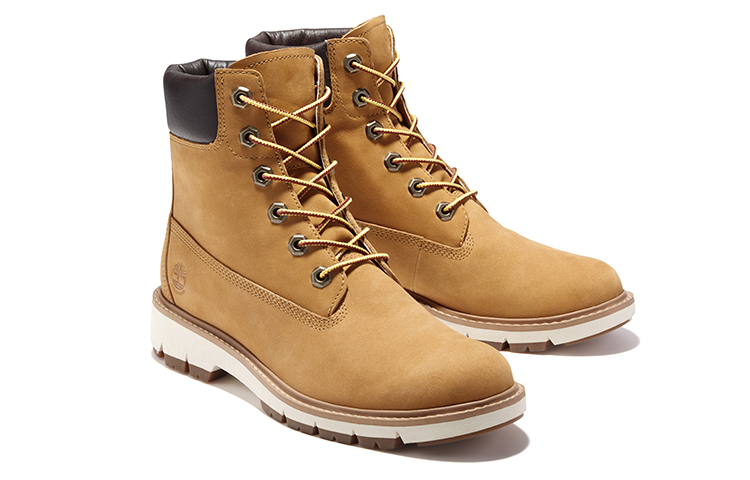 Женские ботинки Timberland 6 Inch (песочные) — фото 3