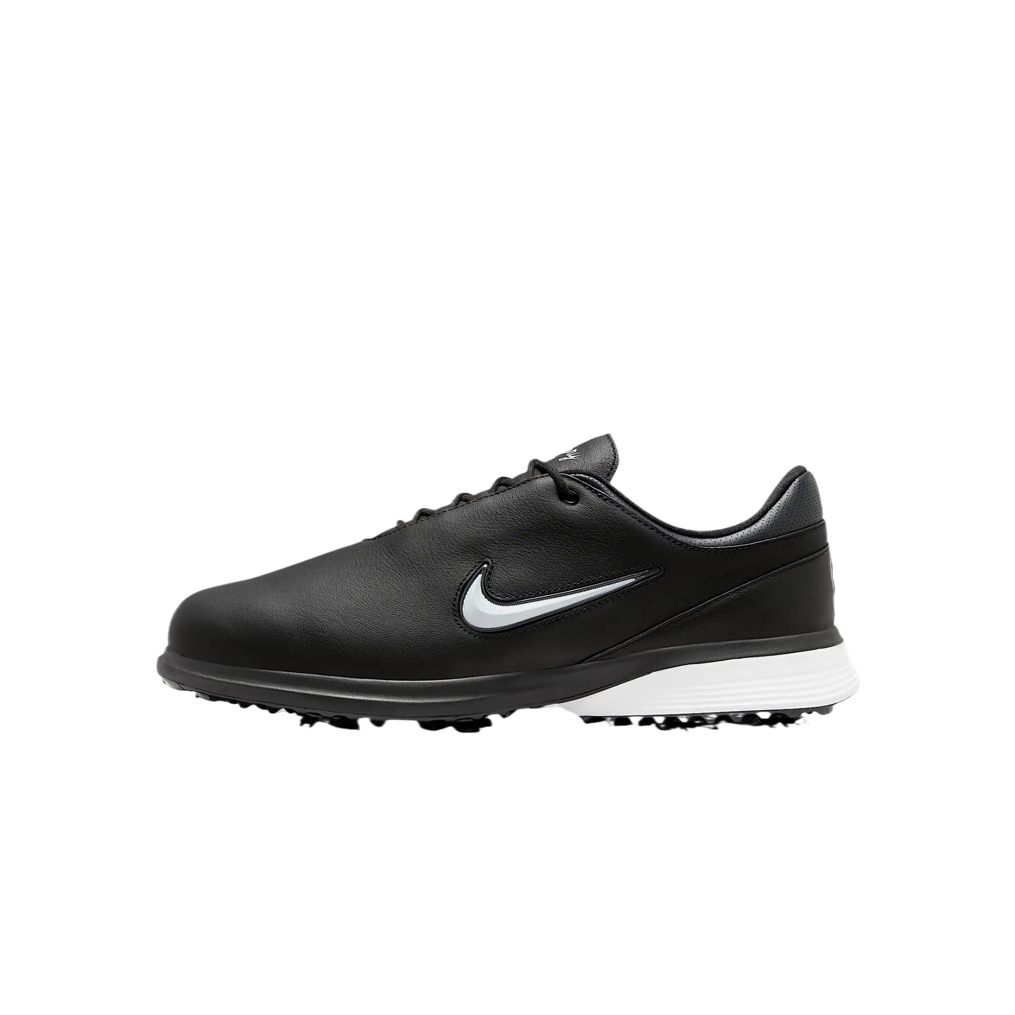 Nike Victory Tour 4 Leather Abrasion Resistant Abrasion Resistant Low top Golf Shoes Unisex Black
