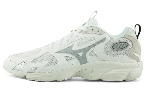 Mizuno City Jogging Breathable Shock Absorption White Silver