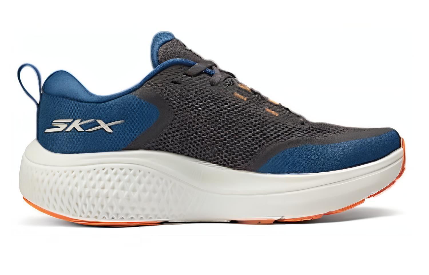 Skechers GO RUN SUPERSONIC MAX Fabric Cushioning, Wear Resistant Low top Running Shoes Men’s Black Blue
