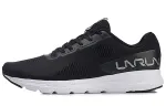 Li Ning Light Shadow Lightweight Abrasion Resistant Slip Resistant Low top Running Shoes Women's Black White