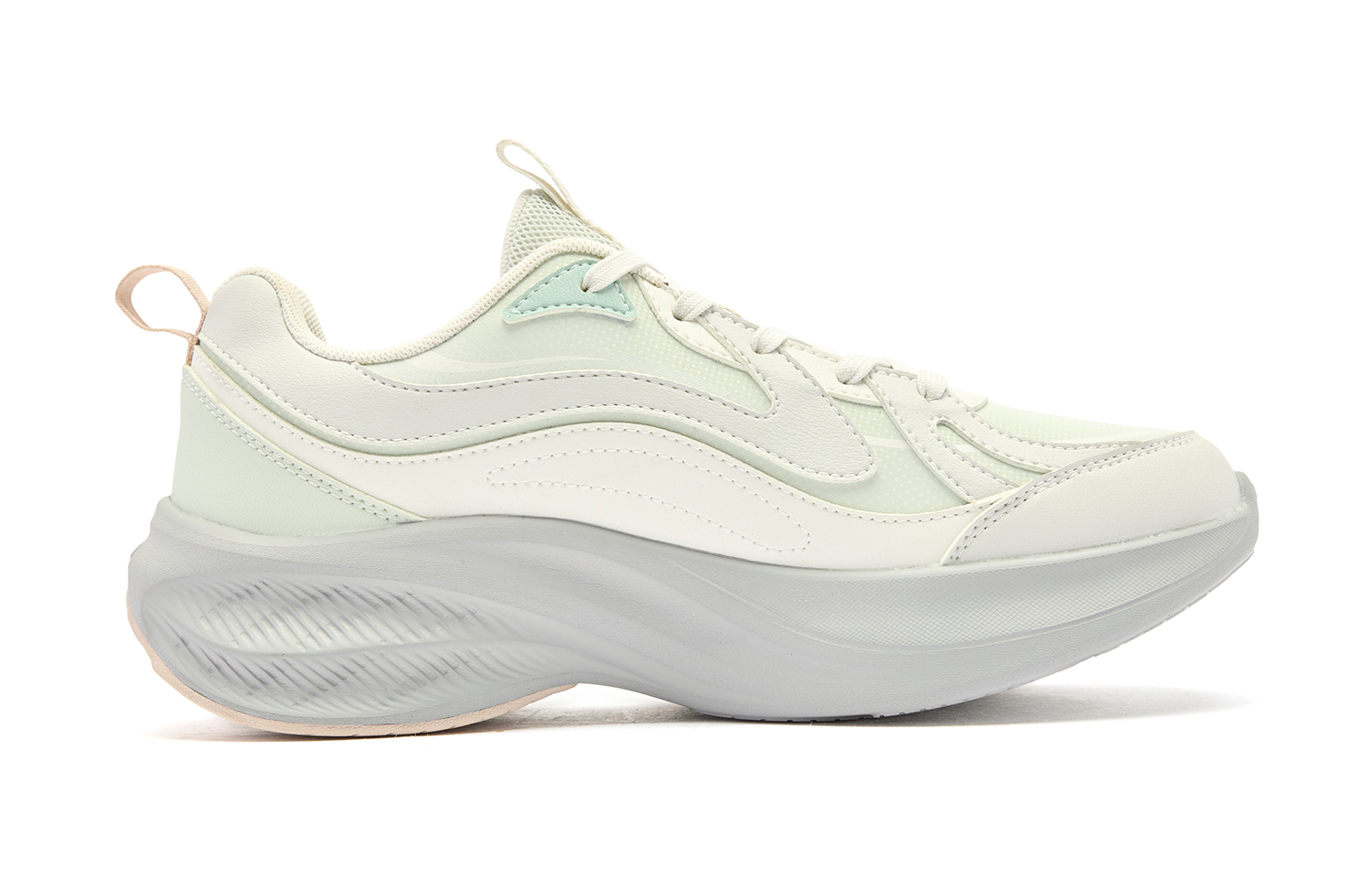 QIAODAN Cloud Rebound 3.0 Low top Running Shoes Women’s Beige Gray