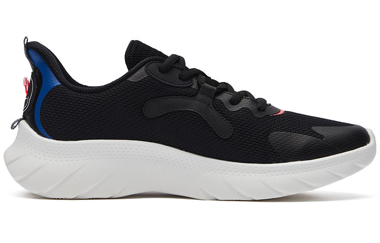 Erke Regular Low top Running Shoes Men’s Black Blue