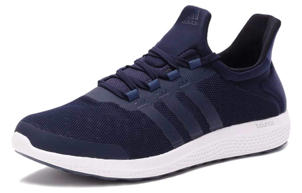 Adidas Bounce Cushioning, Wear Resistant Low top Running Shoes Men’s Dark Blue