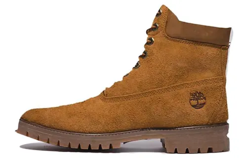 Timberland PREMIUM 6 Inch Crew Outdoor Boots Yellow Brown