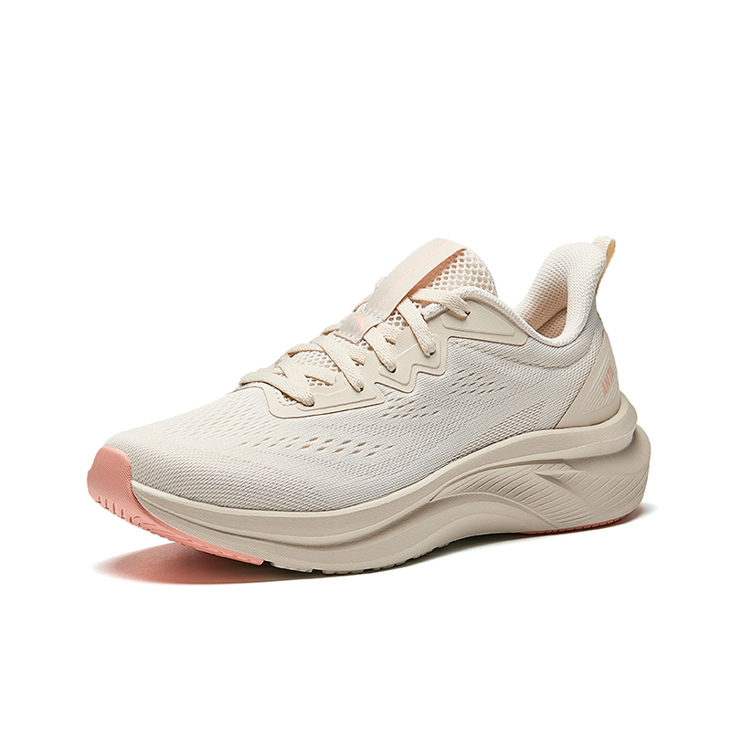 Anta Youchuan Low top Casual Running Shoes Women’s Beige