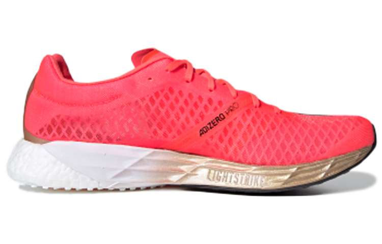 Мужские кроссовки adidas Adizero Pro (розово-черные) — фото 2