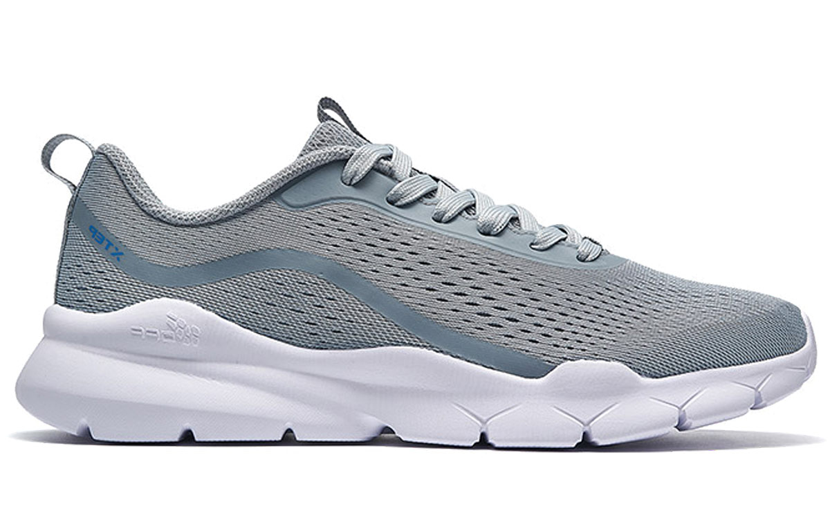 XTEP Abrasion Resistant Breathable Low top Running Shoes Men’s Gray